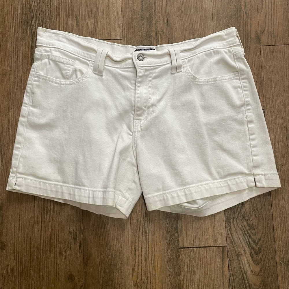 Levi’s White Shorts